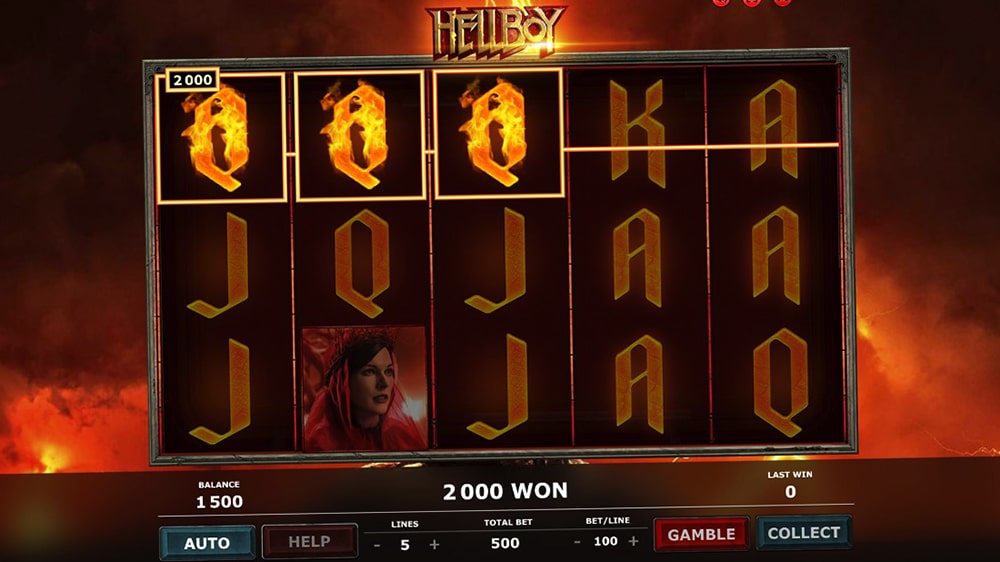 Игровой автомат Hellboy (Хеллбой) онлайн от БрендГеймс